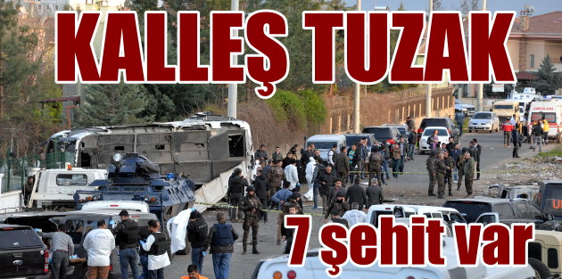 Diyarbakır'da son durum, 7 polis şehit, polis o haini arıyor