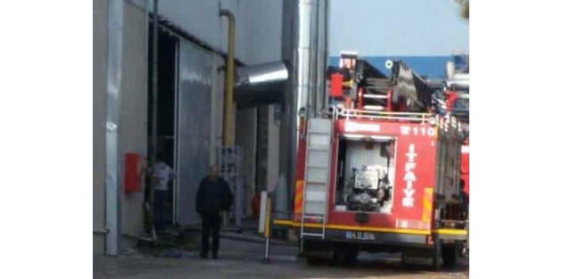Akyazı'da yangın; Kimyasal madde üreten fabrikada yangın