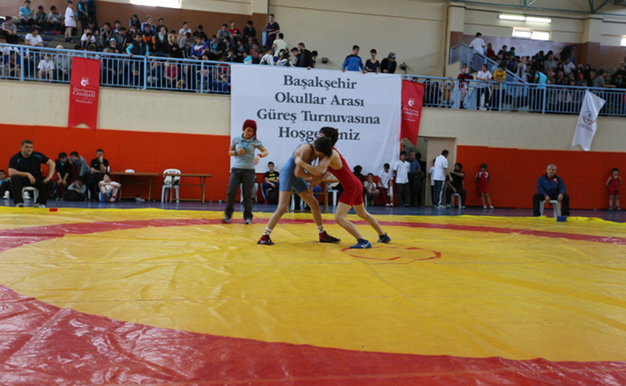 Başakşehir Güreş Turnuvası Yapıldı