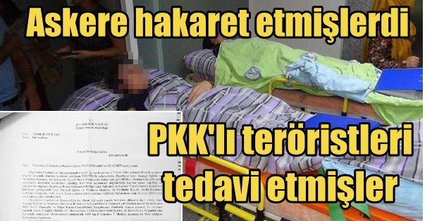 Diyarbakır'da devletin hastanelerinde PKK'lı katiller tedavi edilmiş
