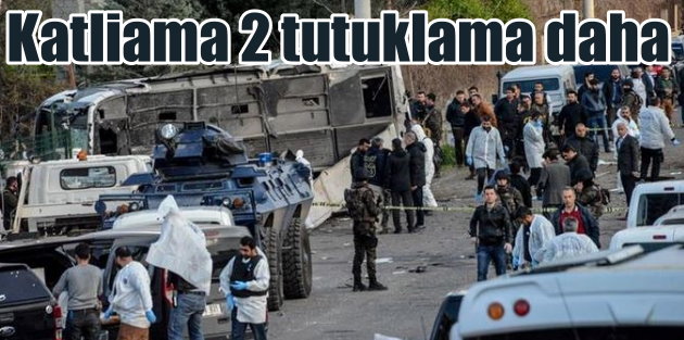 Diyarbakır'da polis aracına bombalı saldırı, 2 tutuklama daha