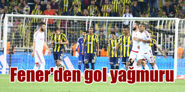 Fenerbahçe'den Mersin'e gol yağmuru