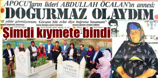 Öcalan'ın anası, HDP'lileri yıllar önce ters köşeye yatırmış