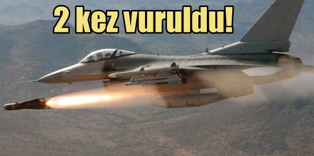 Savaş Uçakları PKK kamplarını 2 kez vurdu