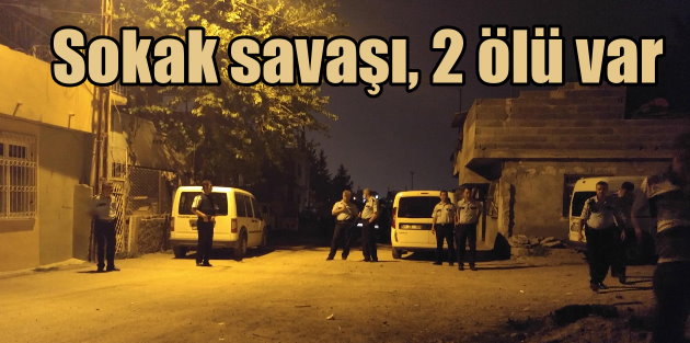 Adana Yüreğir'de silahlı kavga, 2 ölü var