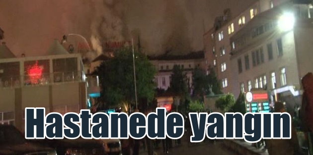 Ankara Numune Hastanesi B Blokunda korkutan yangın