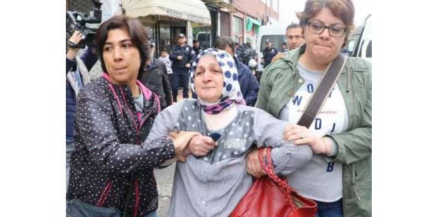 KESK mitingine isyan eden kadını polis gözaltına aldı