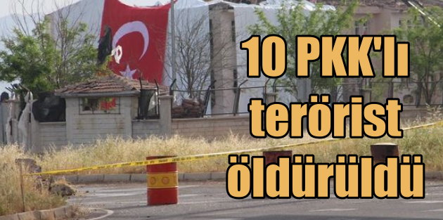 Lice'de 10'dan fazla terörist öldürüldü