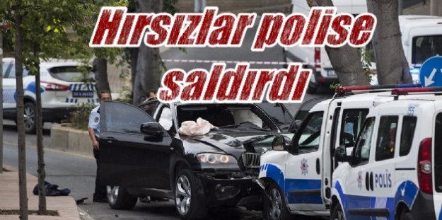 Beşiktaş'ta hırsızlar polise saldırdı: Korku dolu dakikalar