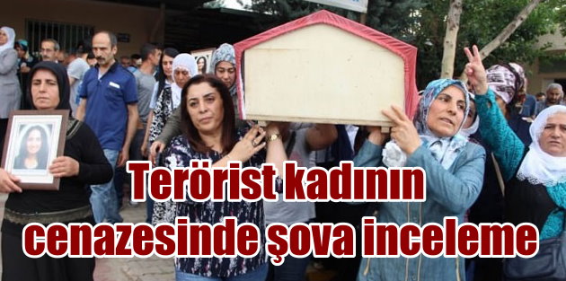 Bombacı kadının cenazesine katılan HDP'lilere şok!