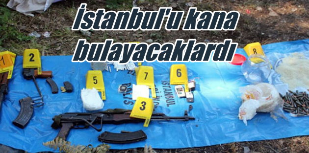 İstanbul Aydos Ormanı'nda PKK cephaneliği ortaya çıkarıldı