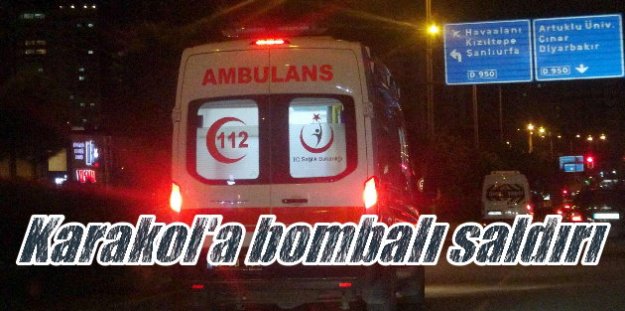 Ömerli'de Jandarma karakoluna bombalı araçla saldırı