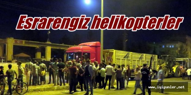 Bursa'da esrarengiz helikopterler: Polis ateş açacak!