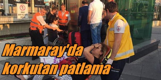 Marmaray'da bomba paniği: Yürüyen Merdiven bomba gibi patladı