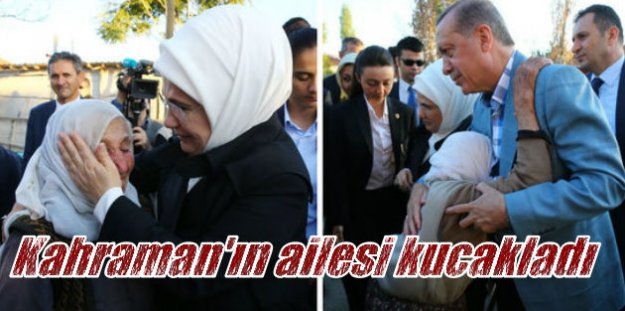 Erdoğan 15 Temmuz kahramanı Halisdemir'in baba evinde