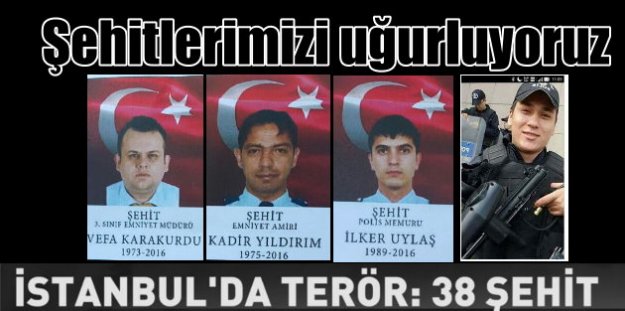 Beşiktaş'ta patlama: Şehit Polis memurlarının isimleri