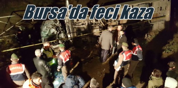 Bursa'da feci kaza; 3 kardeş aynı kazada can verdi