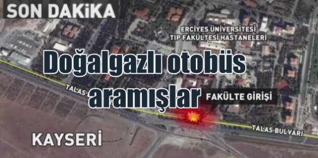 Kayseri'de askeri araca bombalı saldırı; Otobüs özenle seçilmiş
