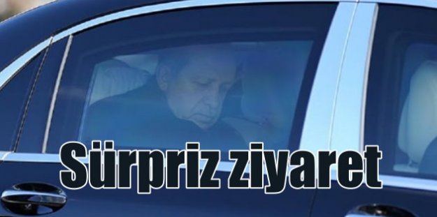Cumhurbaşkanı Recep Tayyip Erdoğan Şevket Kazan'ı ziyaret etti