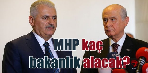 MHP'ye bakanlık sözü; Başkanlık sisteminde kaç bakanlık alacak?