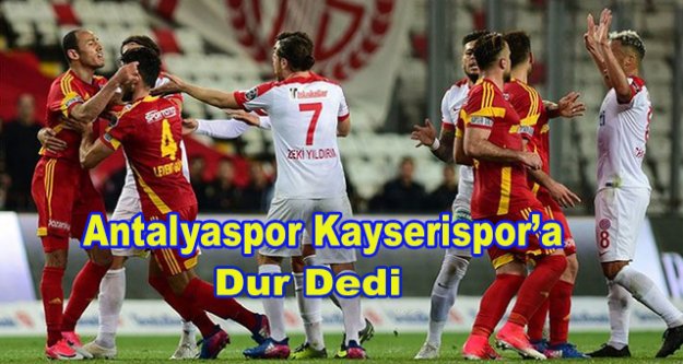 Antalyaspor 2-Kayserispor 1
