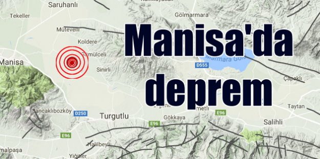 Manisa'da deprem oldu; Manisa Hacıhaliller 4.0 ile sallandı