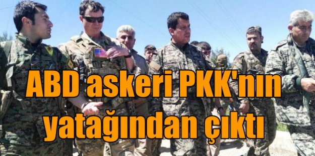 PKK'nın koynunda çıkan Amerikan askerine, diplomatik savunma