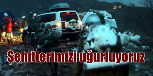 Türkiye şehitlerini uğurluyor; Şehitler Elazığ'da