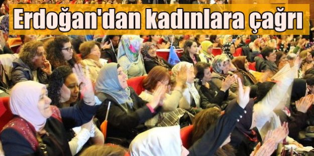 AK Partili kadınlarda Erdoğan rüzgarı; Rehavete kapılmayın