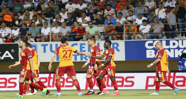 Aytemiz Alanyaspor 2- Galatasaray 3