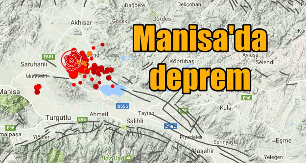 Manisa'da deprem, Manisa Saruhanlı 4.3 ile sallandı