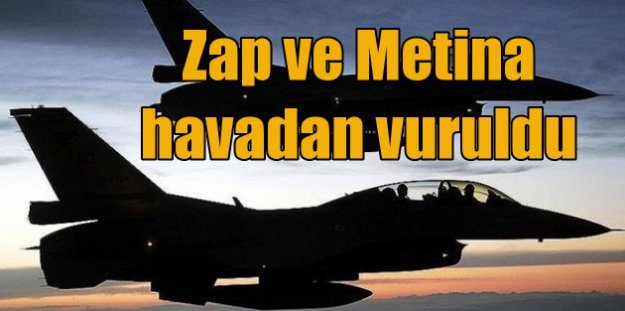 Metina ve Zap havadan vuruldu, 11 terörist öldürüldü
