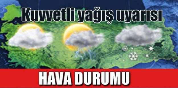 Bugün Hava nasıl olacak: Meteoroloji Batı ve Orta Karadeniz'i uyardı