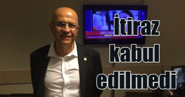 Enis Berberoğlu için yapılan itiraz reddedildi