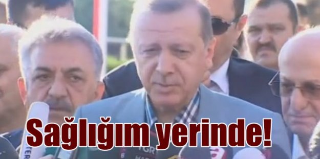 Erdoğan'ın sağlık durumu; Bayram Namazı sırasında rahatsızlandı