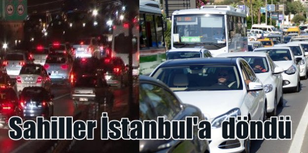 İstanbul trafiği tatil bölgelerine sıçradı: Çile erken başladı