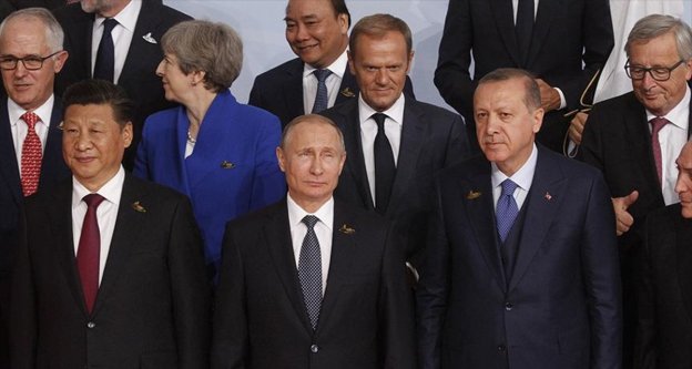Cumhurbaşkanı Erdoğan, G20'de 10 ülkenin liderleriyle görüştü