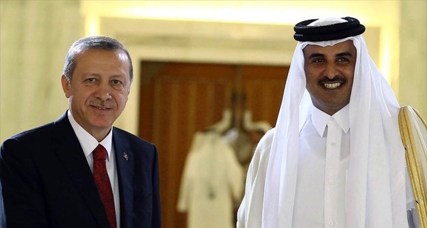 Cumhurbaşkanı Erdoğan Katar Emiri Al Sani'yle görüştü                    