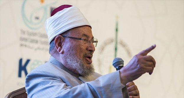 Dünya Müslüman Alimler Birliği Başkanı Karadavi: Kudüs, tüm İslam ümmetini ilgilendiren bir davadır
