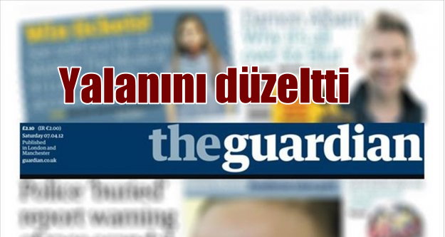 Guardian'dan 'Erdoğan da yazmak istedi' iddiasına tekzip