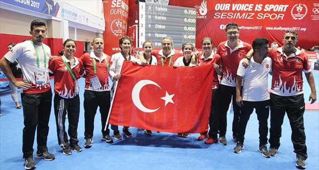 İşitme Engelliler Olimpiyatları'nda Türkiye 46 madalyayla 4. oldu