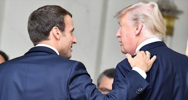 Macron ile Trump 'küresel ısınma'da ayrı düştü
