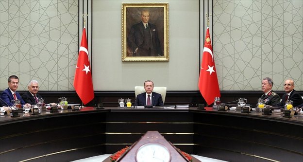 MGK bildirisi: Türkiye, sınırında terör devleti kurulmasına asla izin vermeyecek