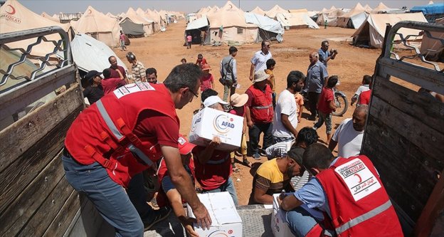 Türkiye'den Vaerli sığınmacılara yardım eli 