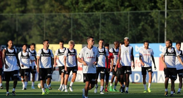 Beşiktaş Turkcell Süper Kupa maçının hazırlıklarına başladı
