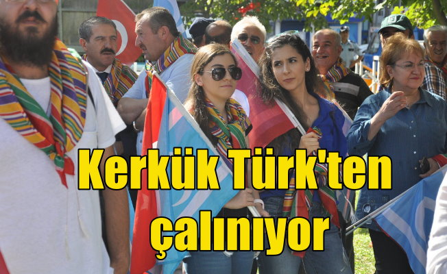 Ankara'da Kerkük Mitingi: Kerkük Türk'ten çalınıyor