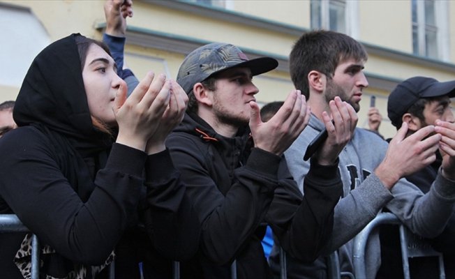 Arakan'daki katliam Rusya'da protesto edildi