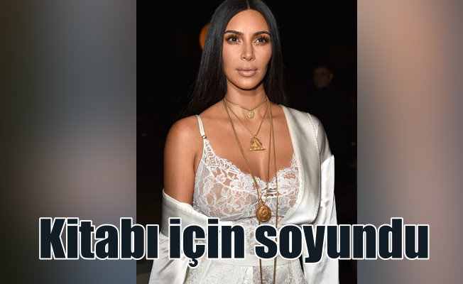 Kim Kardashian kitabı için soyundu, Türk sanatçı fotoğrafladı