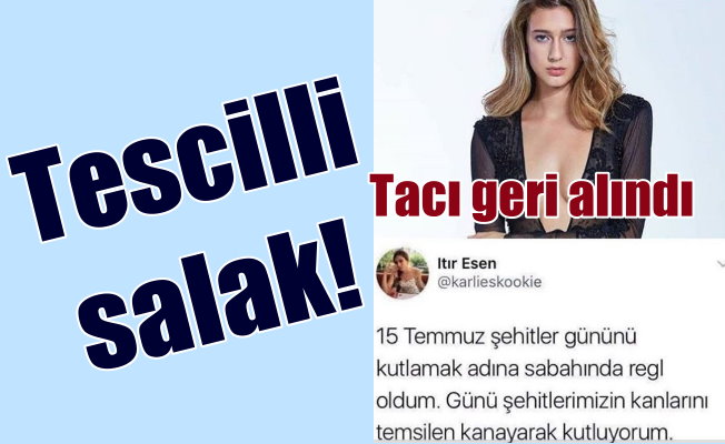 Miss Turkey güzelinden iğrenç mesaj