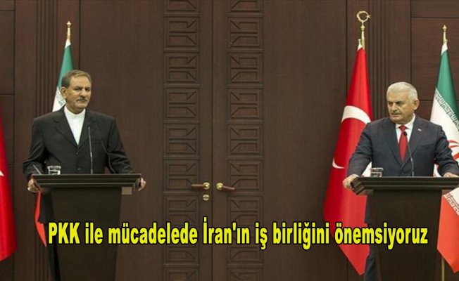 Başbakan Yıldırım: PKK ile mücadelede İran'ın iş birliğini önemsiyoruz